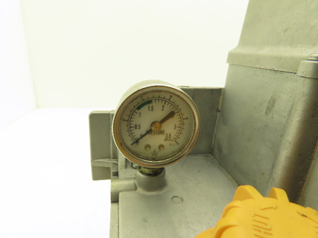 Daido MRJ010211D Lubrication Oil Pump Machine Oiler 0.1 L/Min 2L Tank 200V 1PH