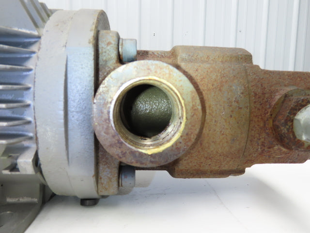Nippon 3P750-320EVB Trochoid Oil Circulation Pump .75Kw 1700rpm 220V Motor