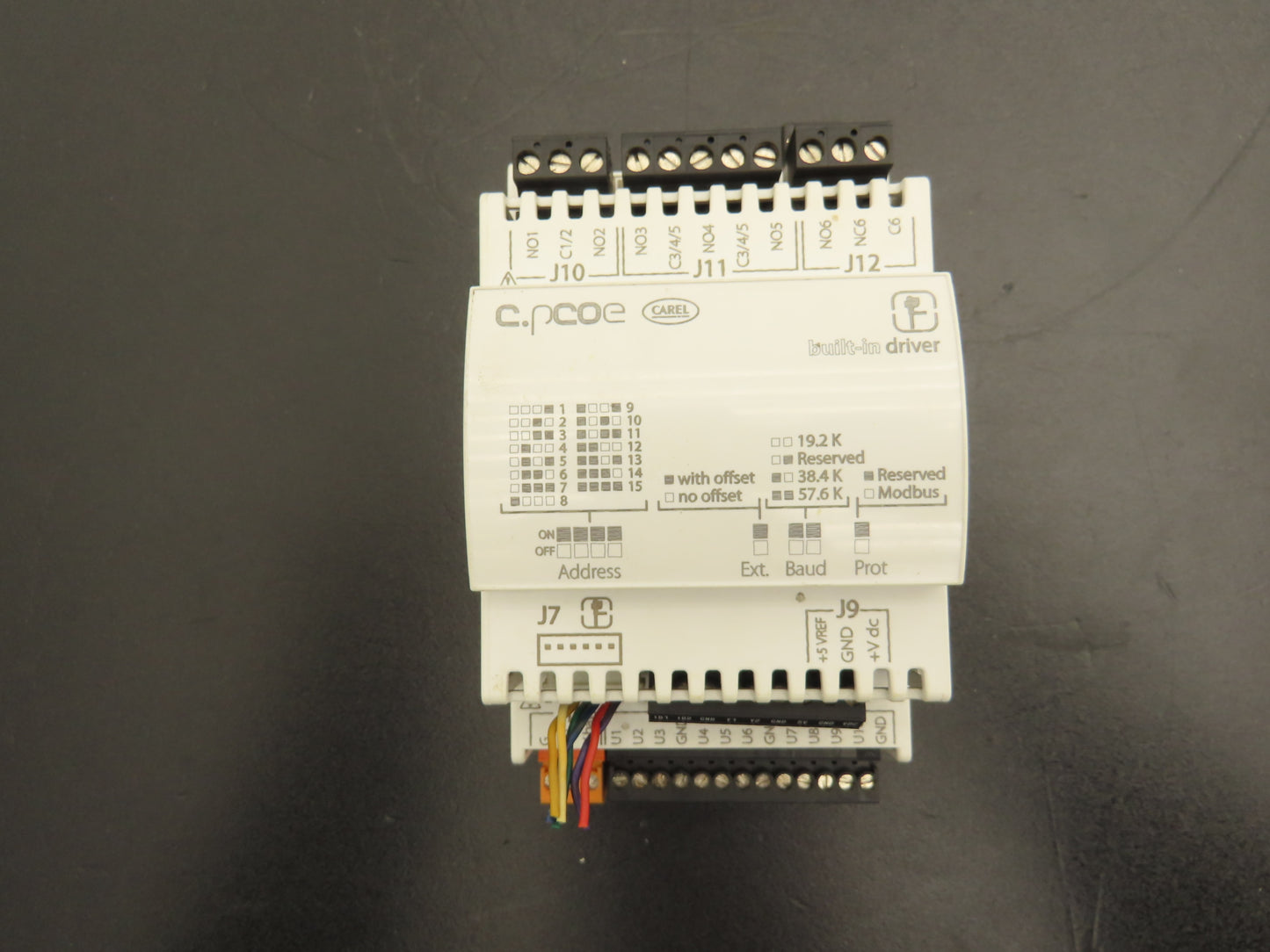 Carel P+E000000D000 Programmable Controller PLC Input Output Rev 1.316