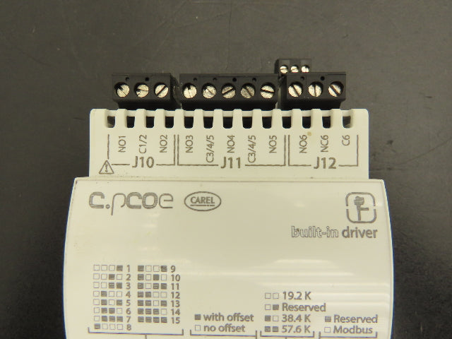 Carel P+E000000D000 Programmable Controller PLC Input Output Rev 1.316