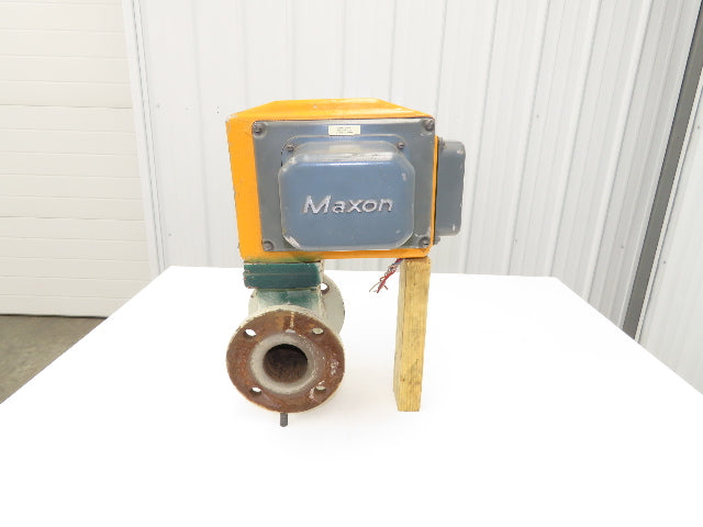Maxon 2-1/2" F5000CP1 Gas Shut-Off Valve 2.5" Flanged 50psi 120V