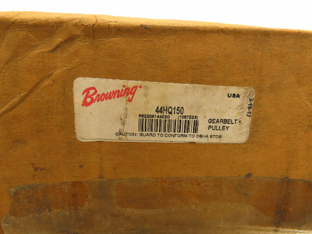 Browning 44HQ150 Timing Gearbelt Pulley Sheave Sprocket 44 Tooth