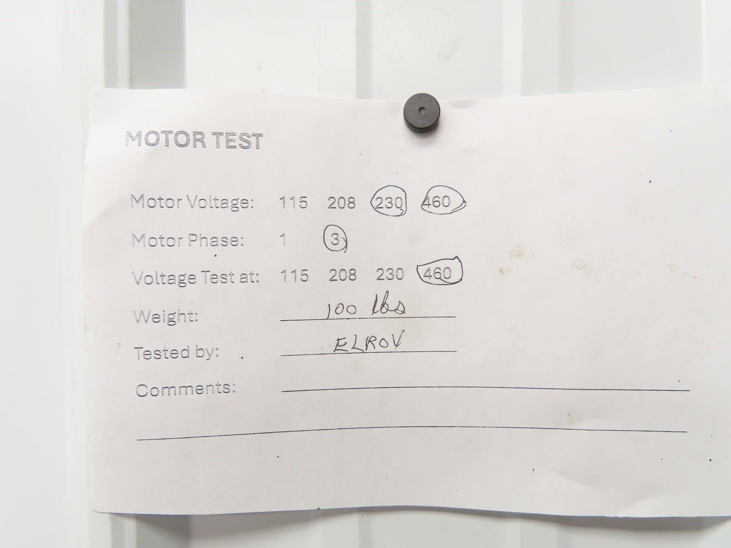 US Motors AC Motor 3Hp1760rpm 230/460v 3ph 182TC TEFC Hazardous Location