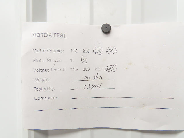 US Motors AC Motor 3Hp1760rpm 230/460v 3ph 182TC TEFC Hazardous Location