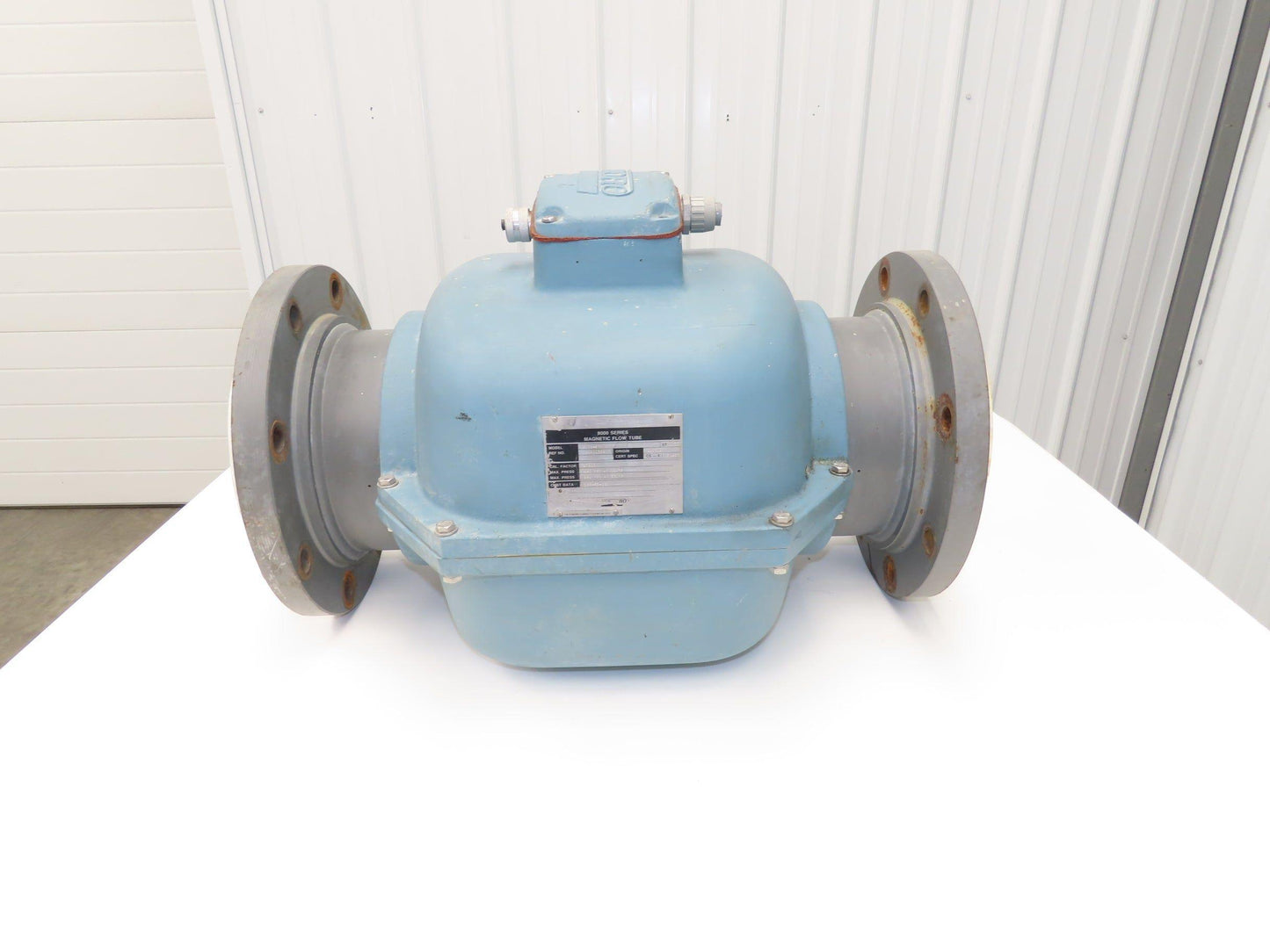 Foxboro 8008-BTR Magnetic Flow Meter 8" Flow Tube 240psi 8000 Series