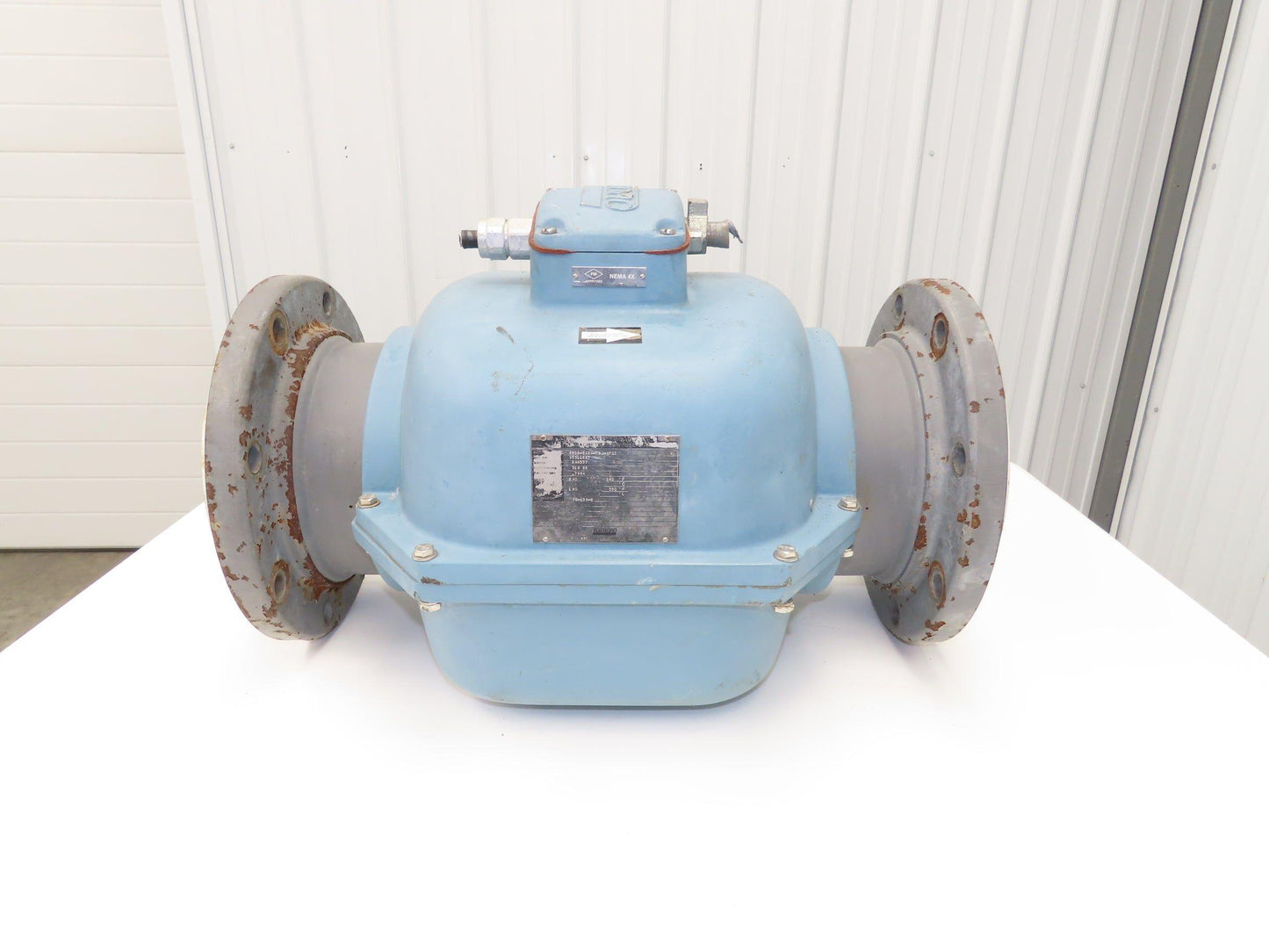 Foxboro 8308-SABA-TSJ-GFGZ Magnetic Flow Meter 8" Flow Tube 240psi 8300 Series