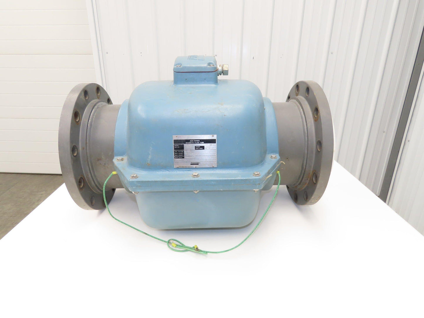 Foxboro 8010-BTR Magnetic Flow Meter 10" Flow Tube 240psi 8000 Series