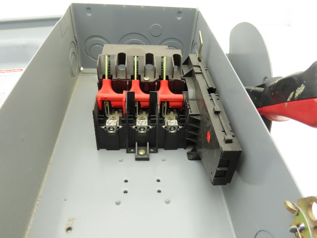 Square D HU362 Safety Disconnect Switch 60A 600VAC 3Ph 3P Series F05