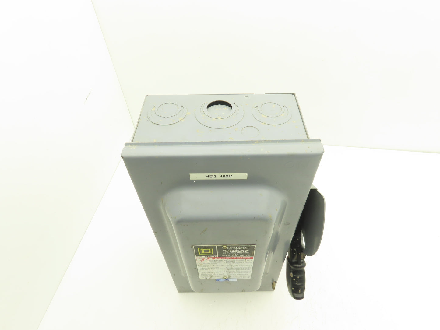 Square D HU362 Safety Disconnect Switch 60A 600VAC 3Ph 3P Series F05