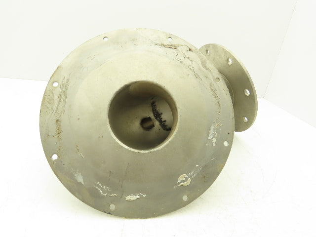 4"x 90° Stainless Flanged Pipe Elbow Vacuum Blower Intake