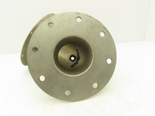 4"x 90° Stainless Flanged Pipe Elbow Vacuum Blower Intake