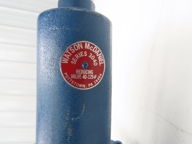 Watson McDaniel 3040 Back Pressure Relief Valve 2"NPT 40-125 PSI
