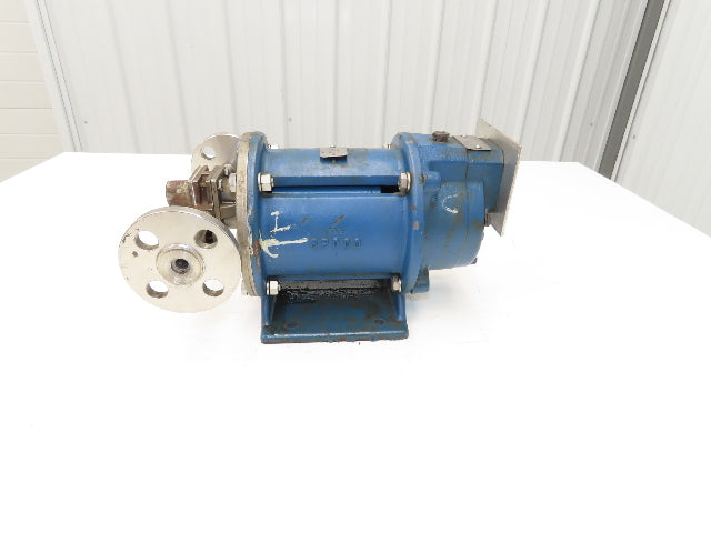 Liquiflo 33FL1 Magnetic Drive Gear Pump 1.45gpm 1/2" Flanged 5:1 Reducer 56C