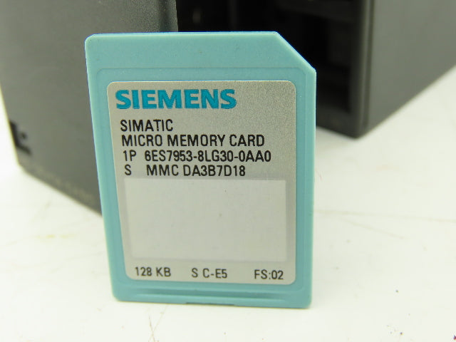 Siemens Simatic S7-300 CPU W/SD Card 2MB 6ES7953-8LG30-0AA0