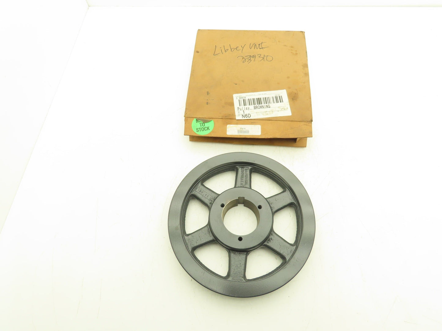 Browning 2TB110 2-Groove V-Belt Pulley Sheave Q1