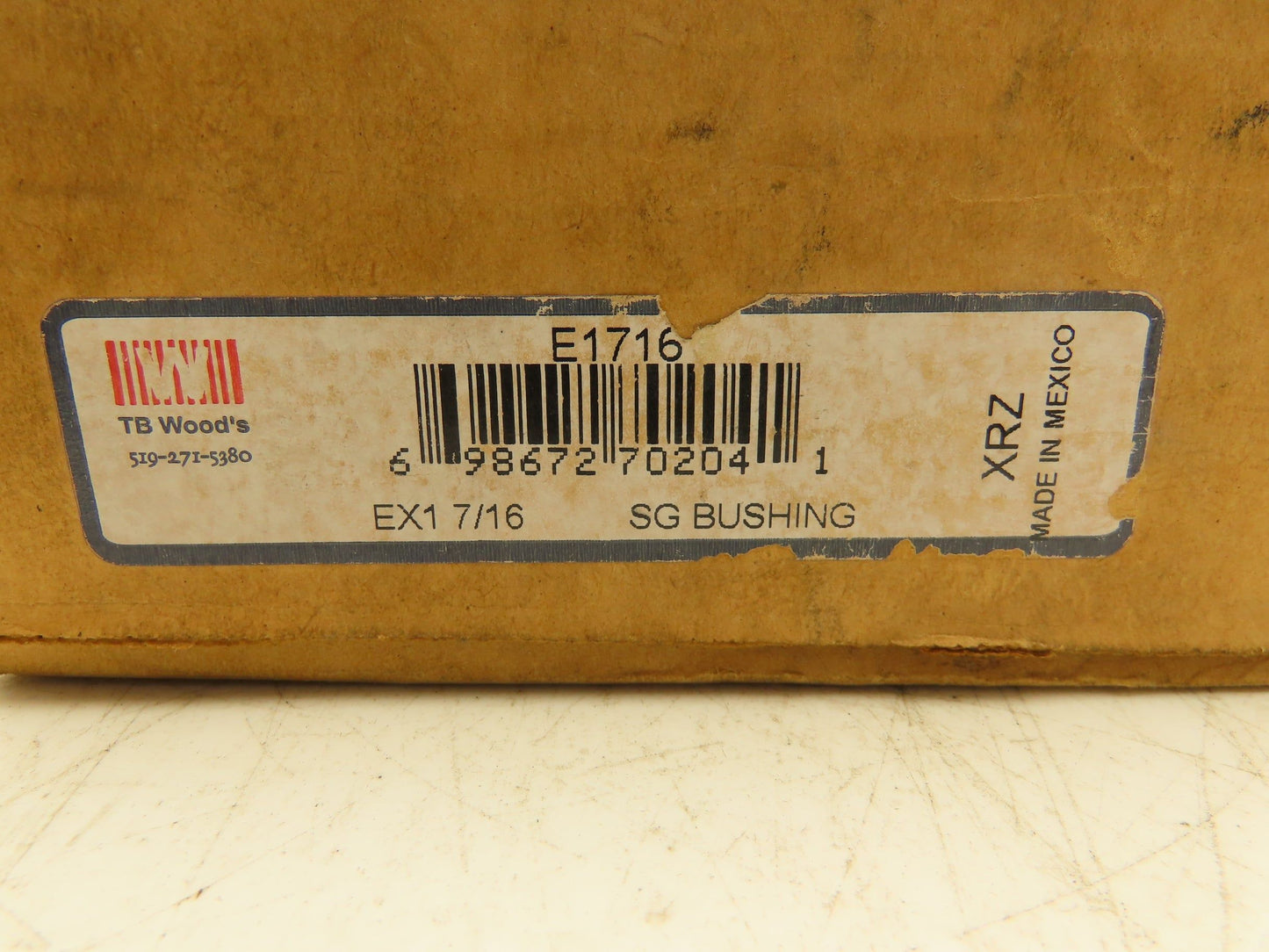 TB Woods E1716 EX1-7/16 SG Bushing