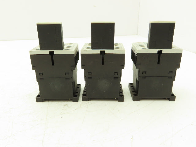 Siemens 3RH1131-1BB40 Contactor Relay & Surge Suppressor 24V Coil 600V Lot of 3