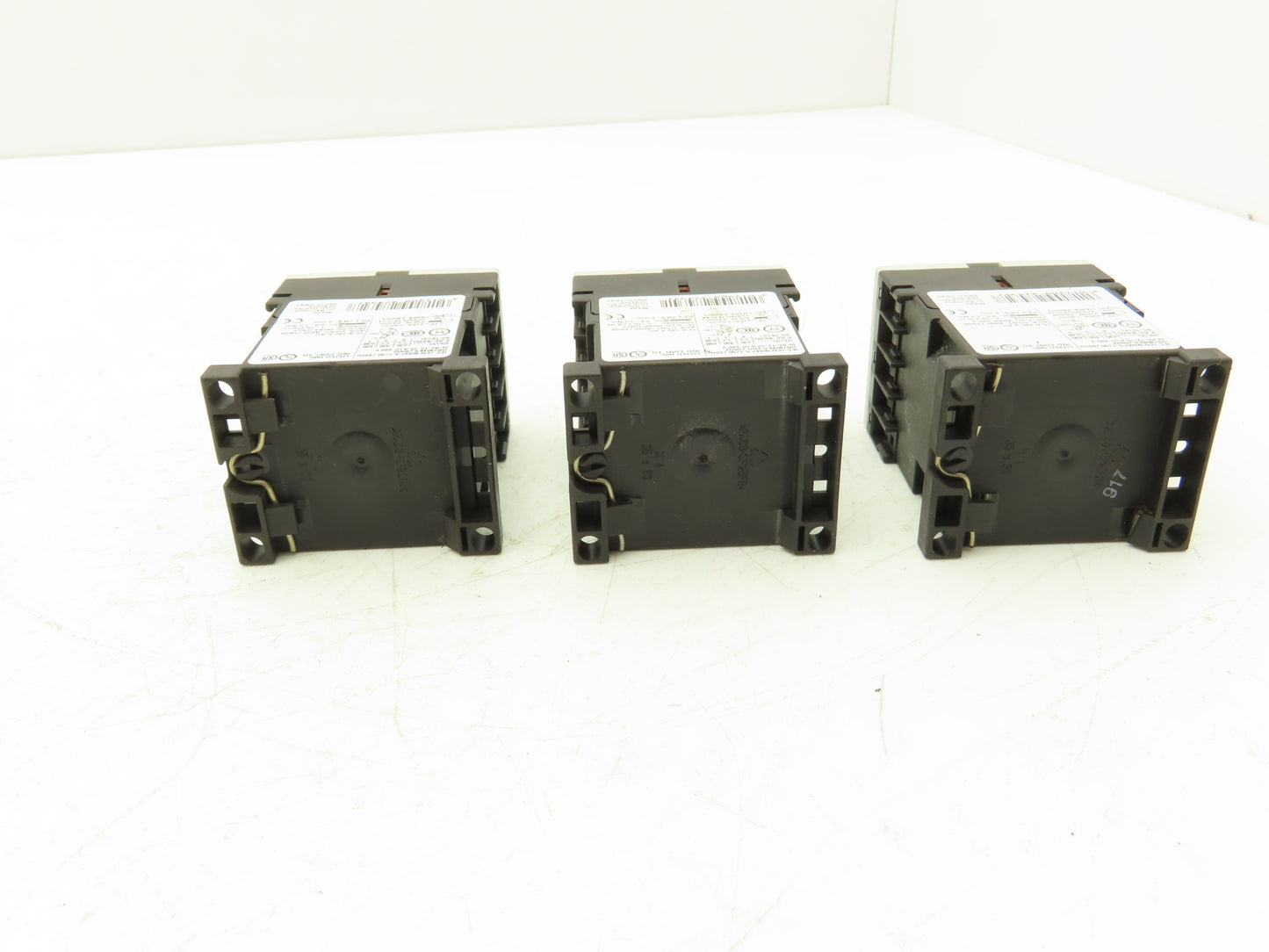 Siemens 3RH1131-1BB40 Contactor Relay & Surge Suppressor 24V Coil 600V Lot of 3