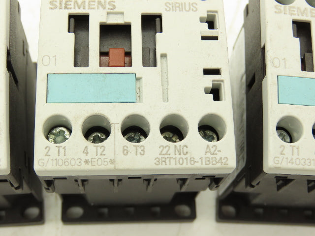 Siemens Motor Starter Contactor 24V Coil 600V Mixed Lot of 8