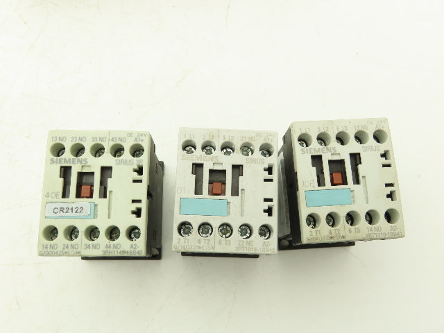 Siemens Motor Starter Contactor 24V Coil 600V Mixed Lot of 8