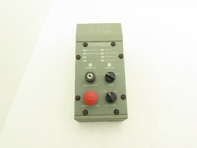Lumonics LWSPe Operator Panel For LightWriter Galvo Laser Engraver