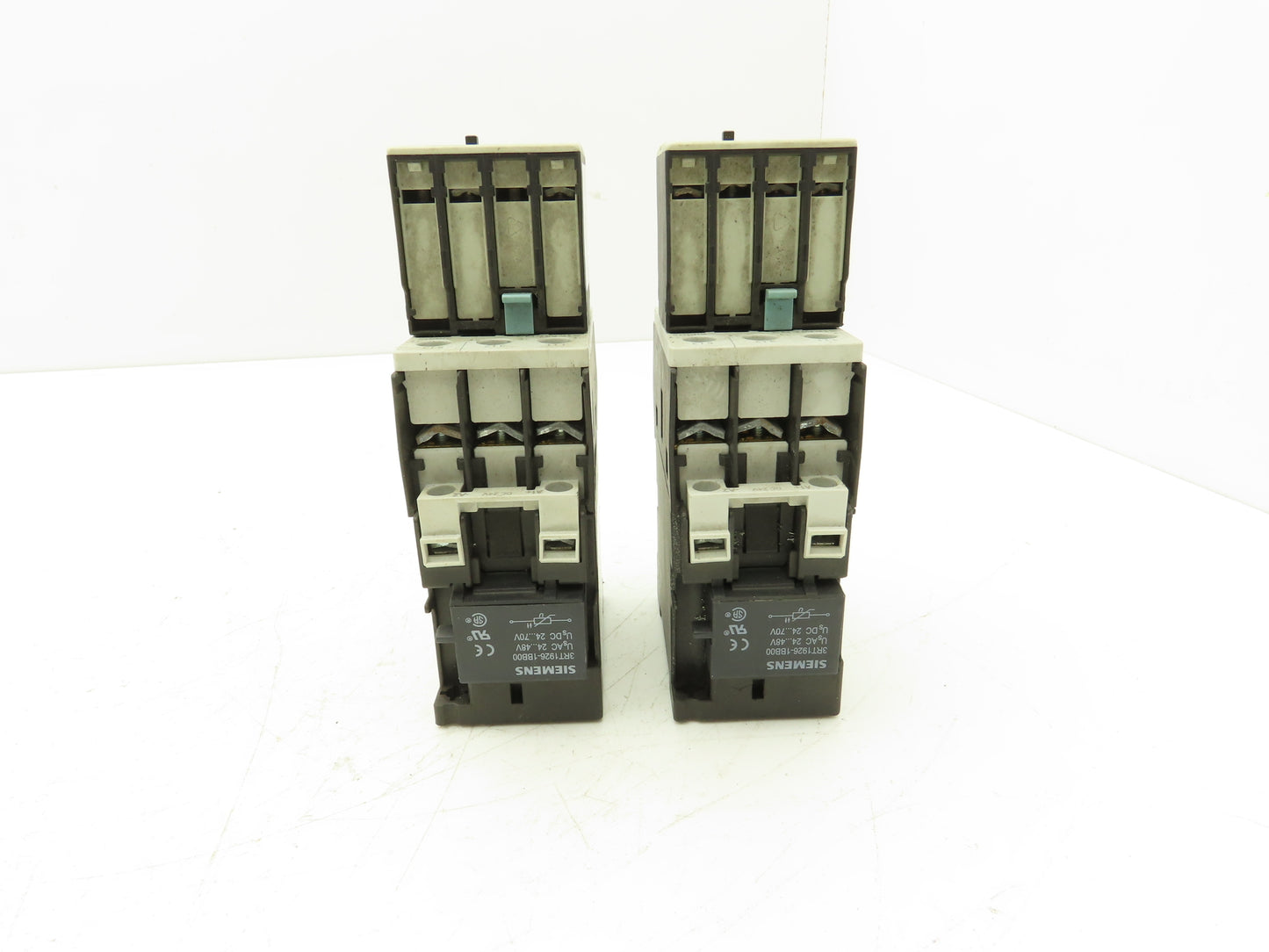 Siemens 3RT1023-1B Motor Starter Contactor Relay 24V Coil 7.5Hp 600V Lot of 2