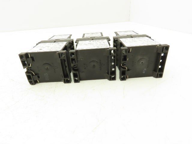 Siemens Contactor Relay 24V Coil 1.5Hp 600V Mixed Lot of 3
