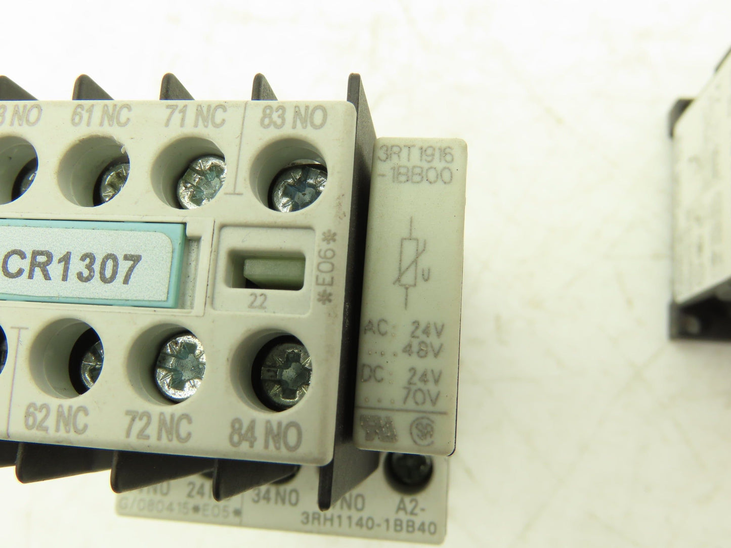 Siemens Contactor Relay 24V Coil 1.5Hp 600V Mixed Lot of 3
