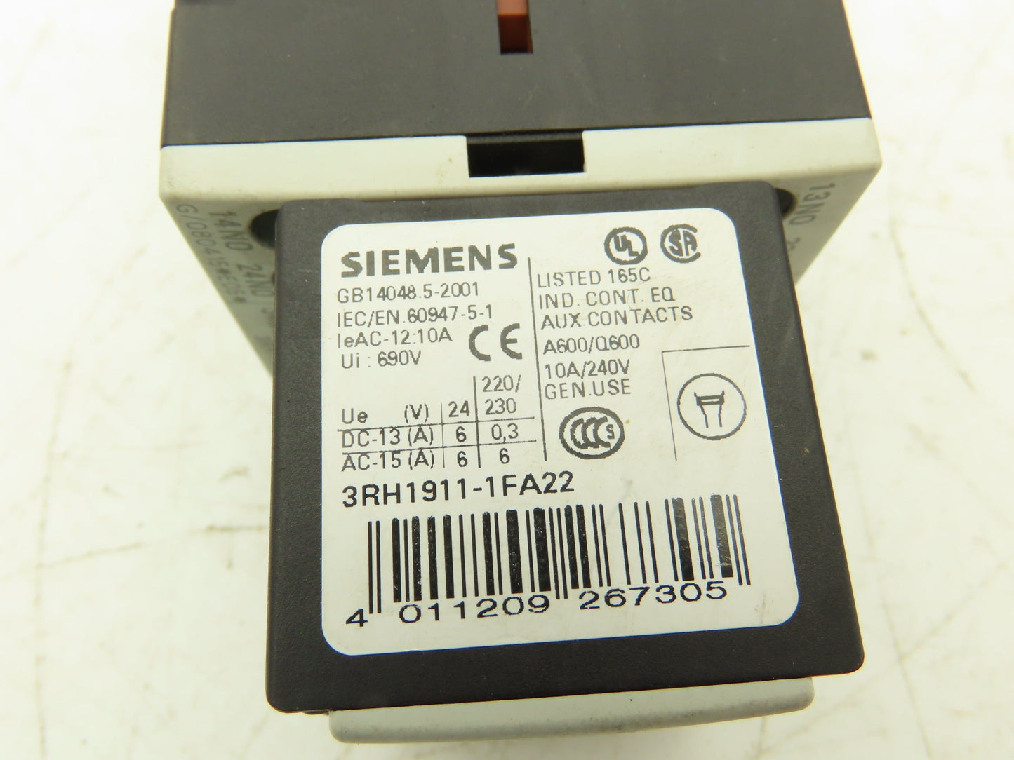Siemens Contactor Relay 24V Coil 1.5Hp 600V Mixed Lot of 3