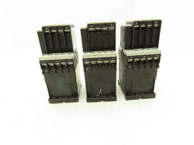Siemens Contactor Relay 24V Coil 1.5Hp 600V Mixed Lot of 3