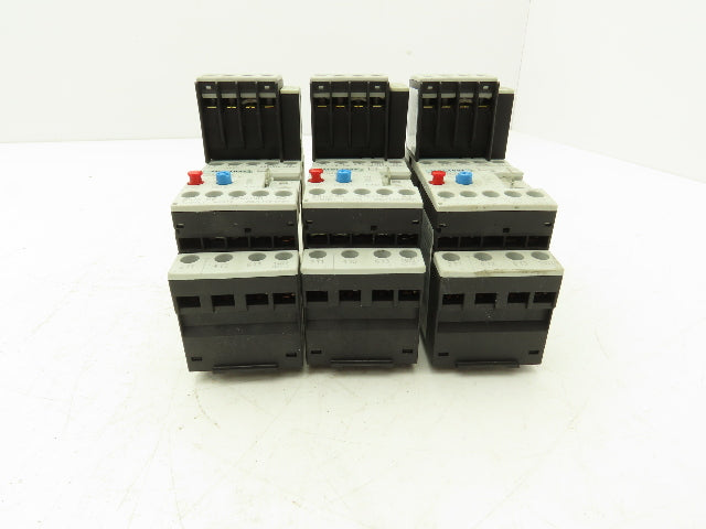 Siemens 3RU1116-0KB0 Motor Starter Contactor Relay 24V Coil 5Hp 600V Lot of 3