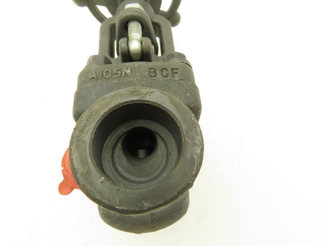 Powell GL08SA58GB Gate Valve 1975PSI 3/4" Socket Weld Steel Rising Stem #800