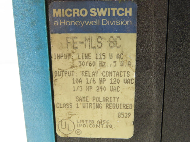 Honeywell FE-MLS 8C Optical Micro Switch Photoelectric Lot of 3