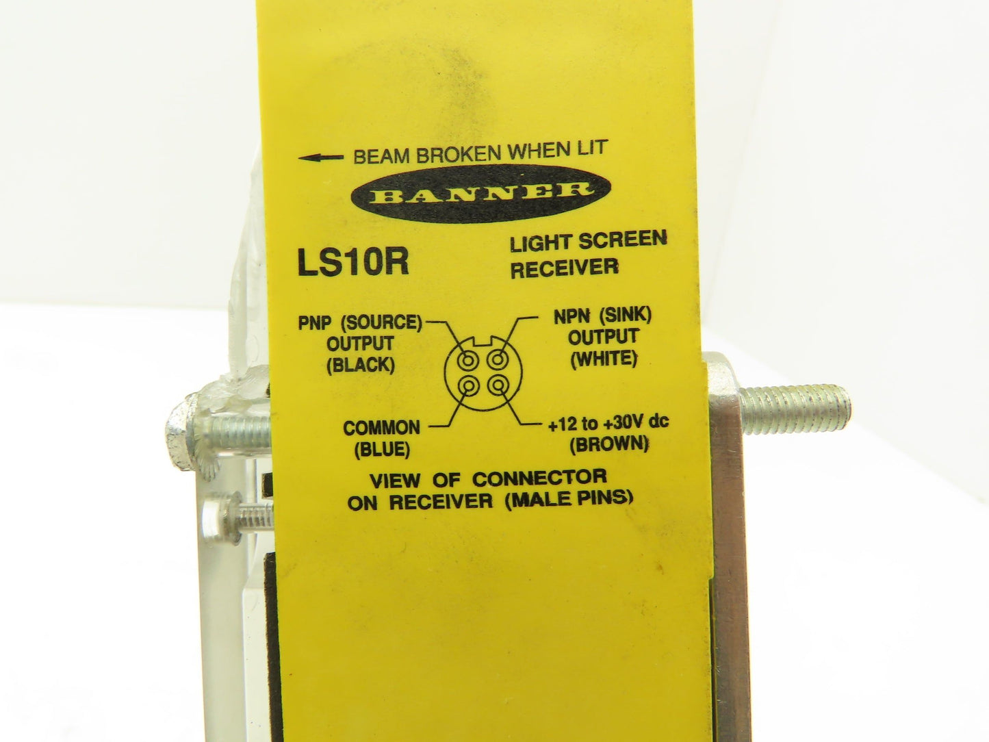 Banner LS10R Light Curtain Screen Receiver 100-1220mm