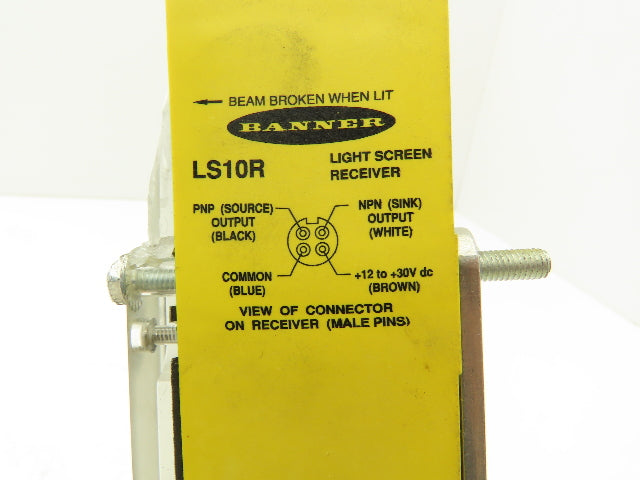 Banner LS10R Light Curtain Screen Receiver 100-1220mm