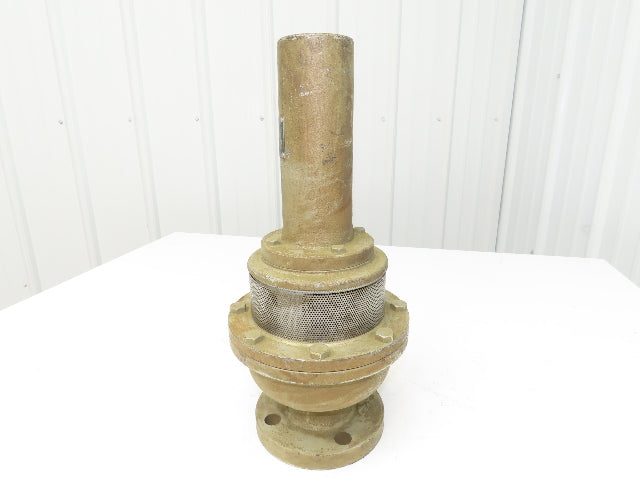 Tokyo Shida Komusho 36846 Vacuum Safety Valve DN50 2" Flanged
