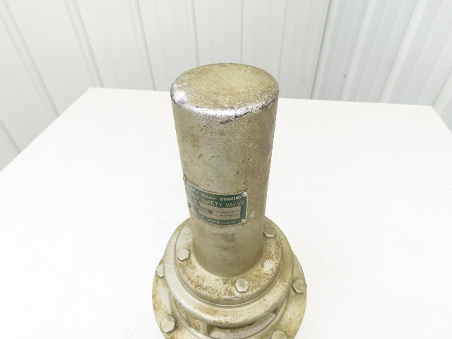 Tokyo Shida Komusho 36846 Vacuum Safety Valve DN50 2" Flanged