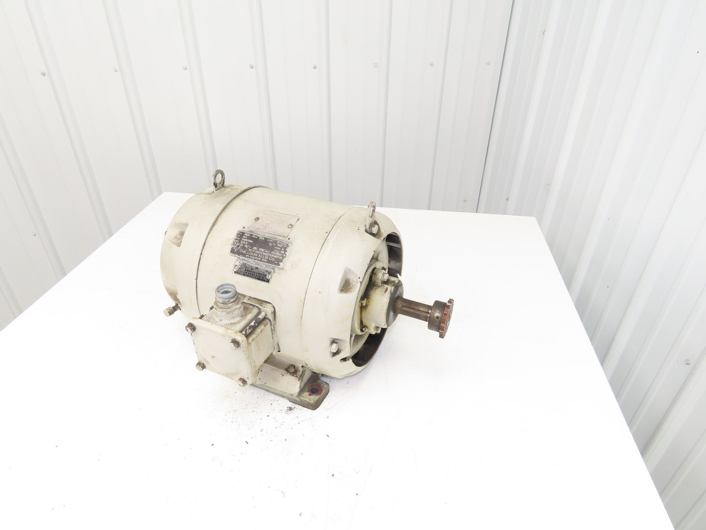 Louis Allis Type JMKL 2-Speed AC Motor 2/1Hp 1680/840 RPM 460V 3PH 254 Frame