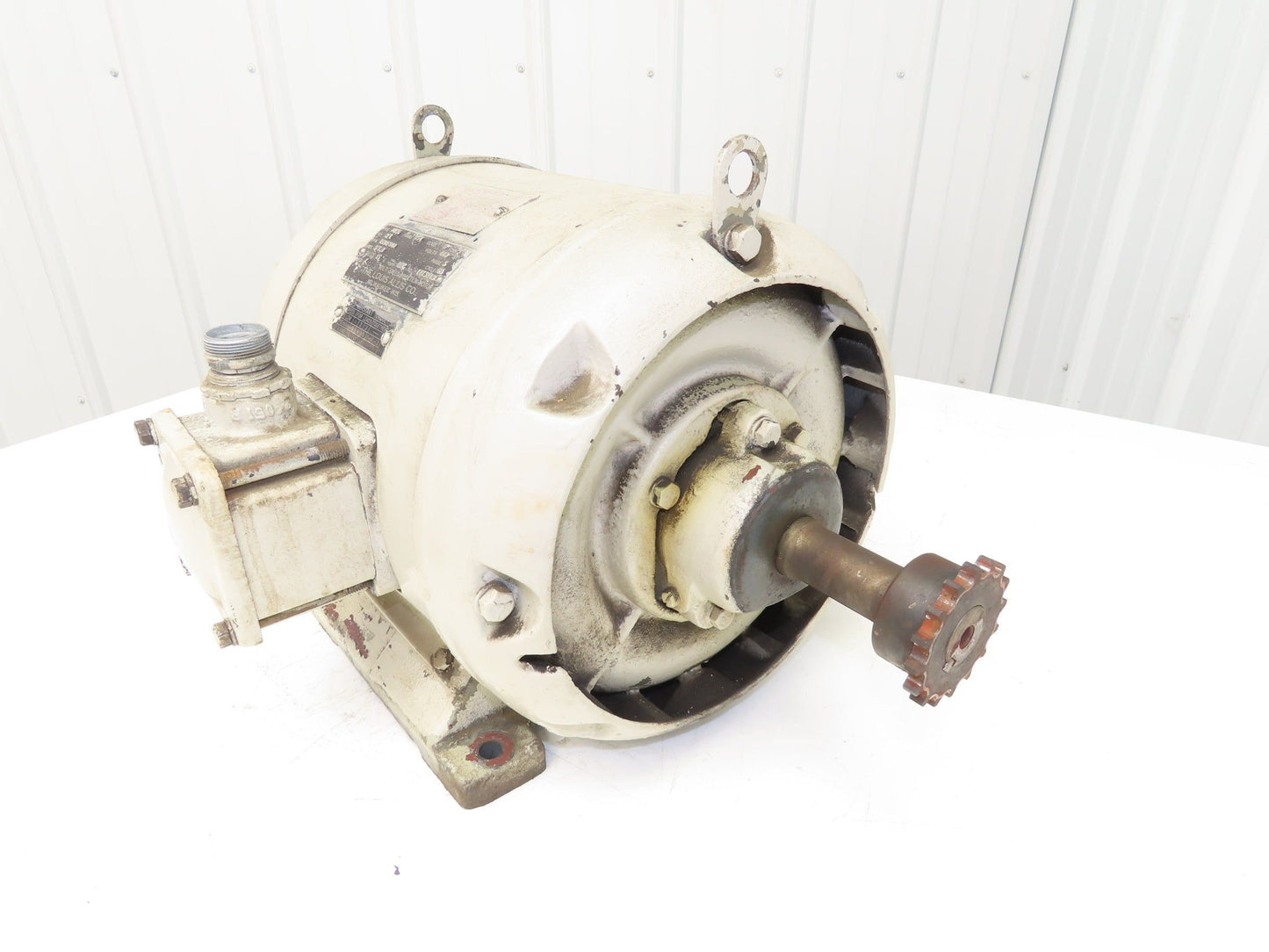 Louis Allis Type JMKL 2-Speed AC Motor 2/1Hp 1680/840 RPM 460V 3PH 254 Frame