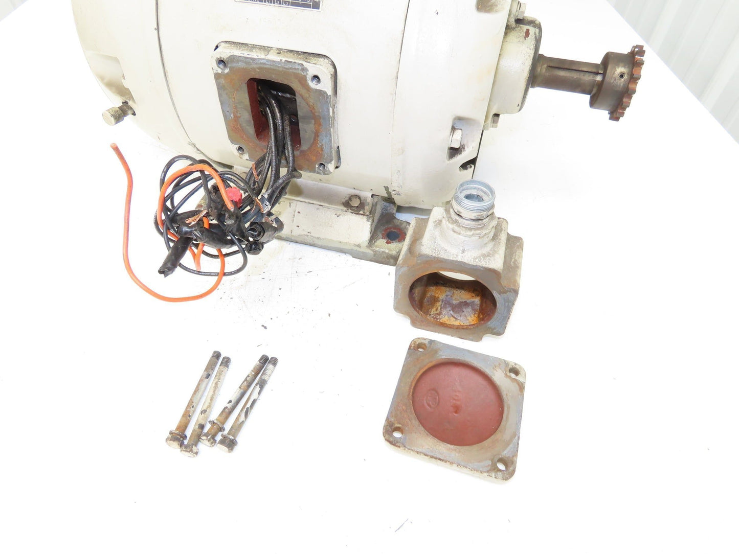 Louis Allis Type JMKL 2-Speed AC Motor 2/1Hp 1680/840 RPM 460V 3PH 254 Frame