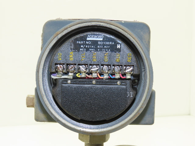 Foxboro 827DF-IS1SMSA1 Pressure Transmitter 3" CL150 Flange 12.5-65vdc