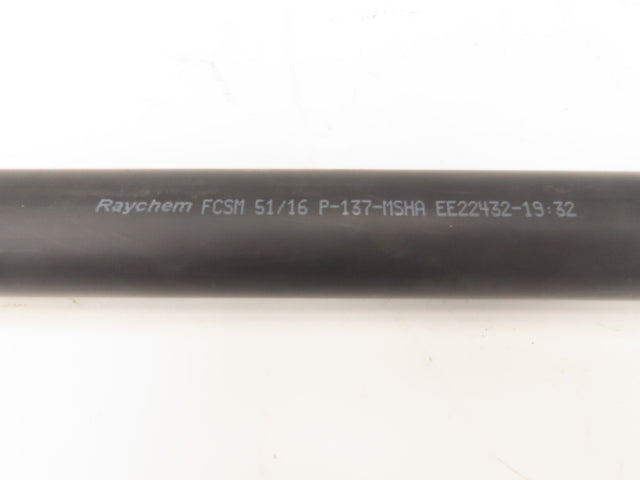 Raychem FCSM 51/16-1200-S Heat Shrink Tubing 0.70"-1.75" 48"L