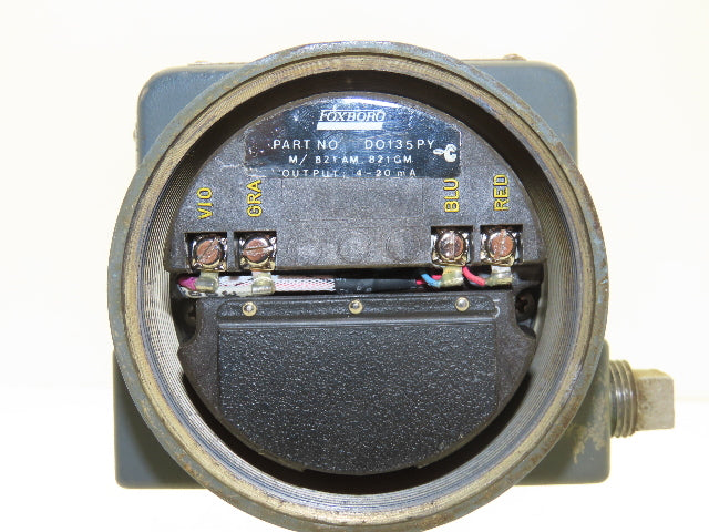 Foxboro 821GM-IS1NM2 Pressure Transmitter 1/2"NPT 12.5-65vdc