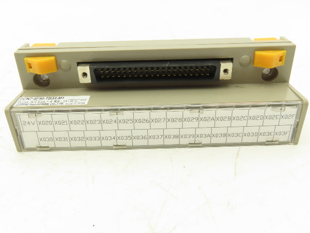Toyogiken PCN7-4F40-TB34-M1 Terminal Block 34/40-Pin 24V 0.5A