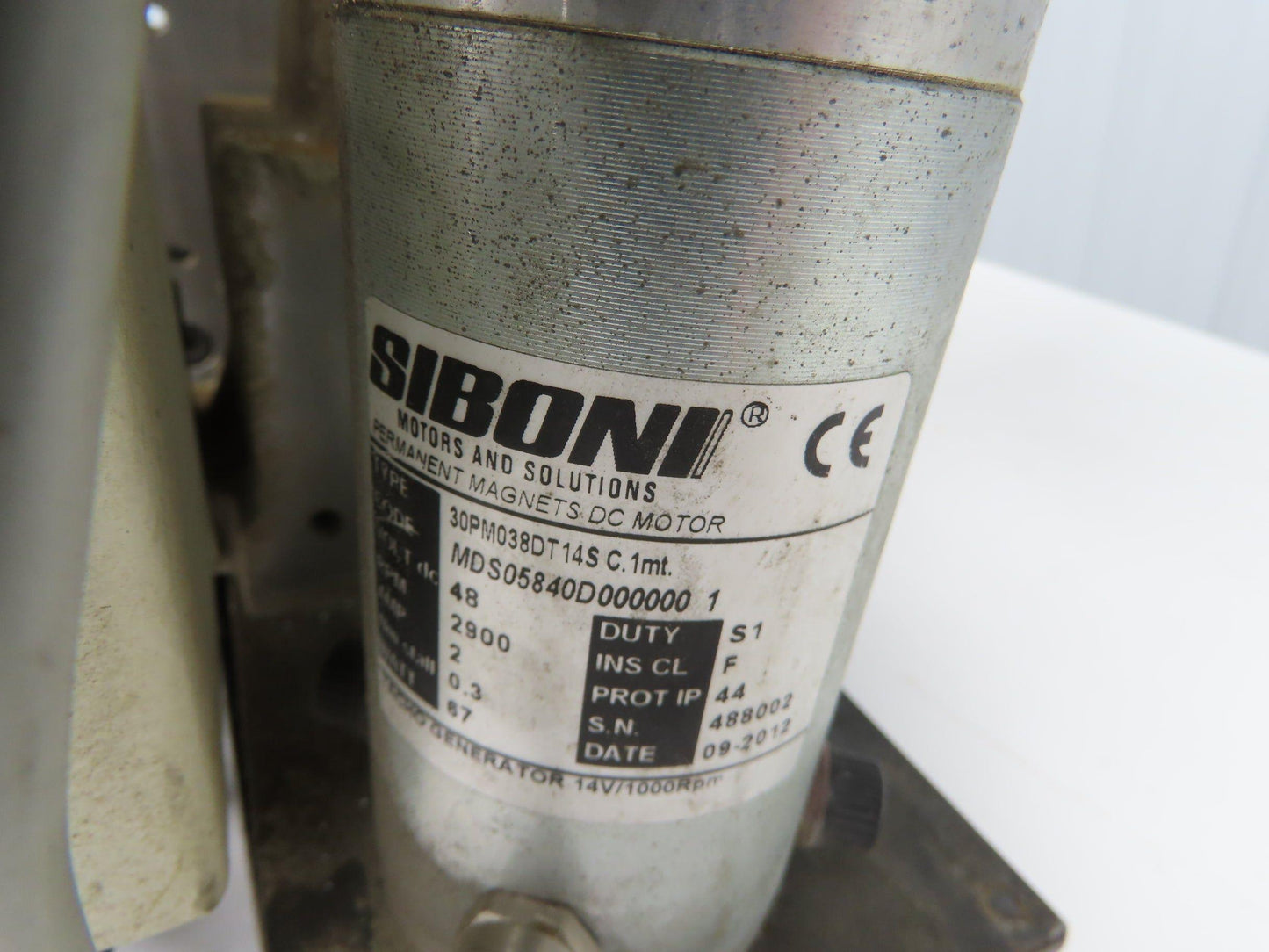 Siboni 30PM038DT14S 48VDC Motor SCM Spindle Tool Changer 10-Position