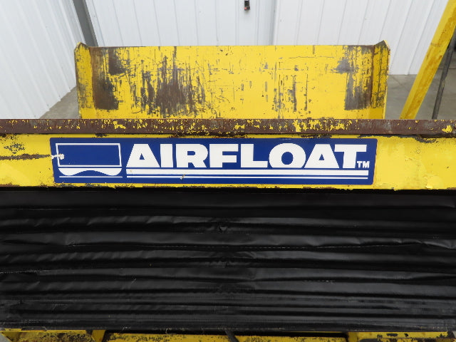 Airfloat Pneumatic Tilt Table Tote Tipper 8000lbs 28° Degree 55x44" Top 14" Lip