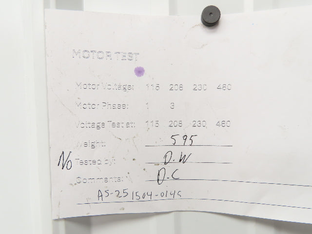 Dynamatic AS-251504-0145 Ajusto Spede Drive Motor 15HP 575V 1765RPM NP-1TR