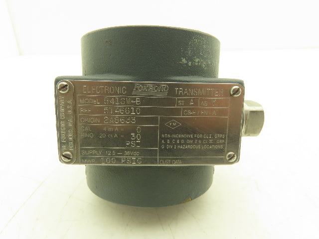 Foxboro 841GM-B Intelligent Pressure Transmitter 0-30psi 12.5-36vdc