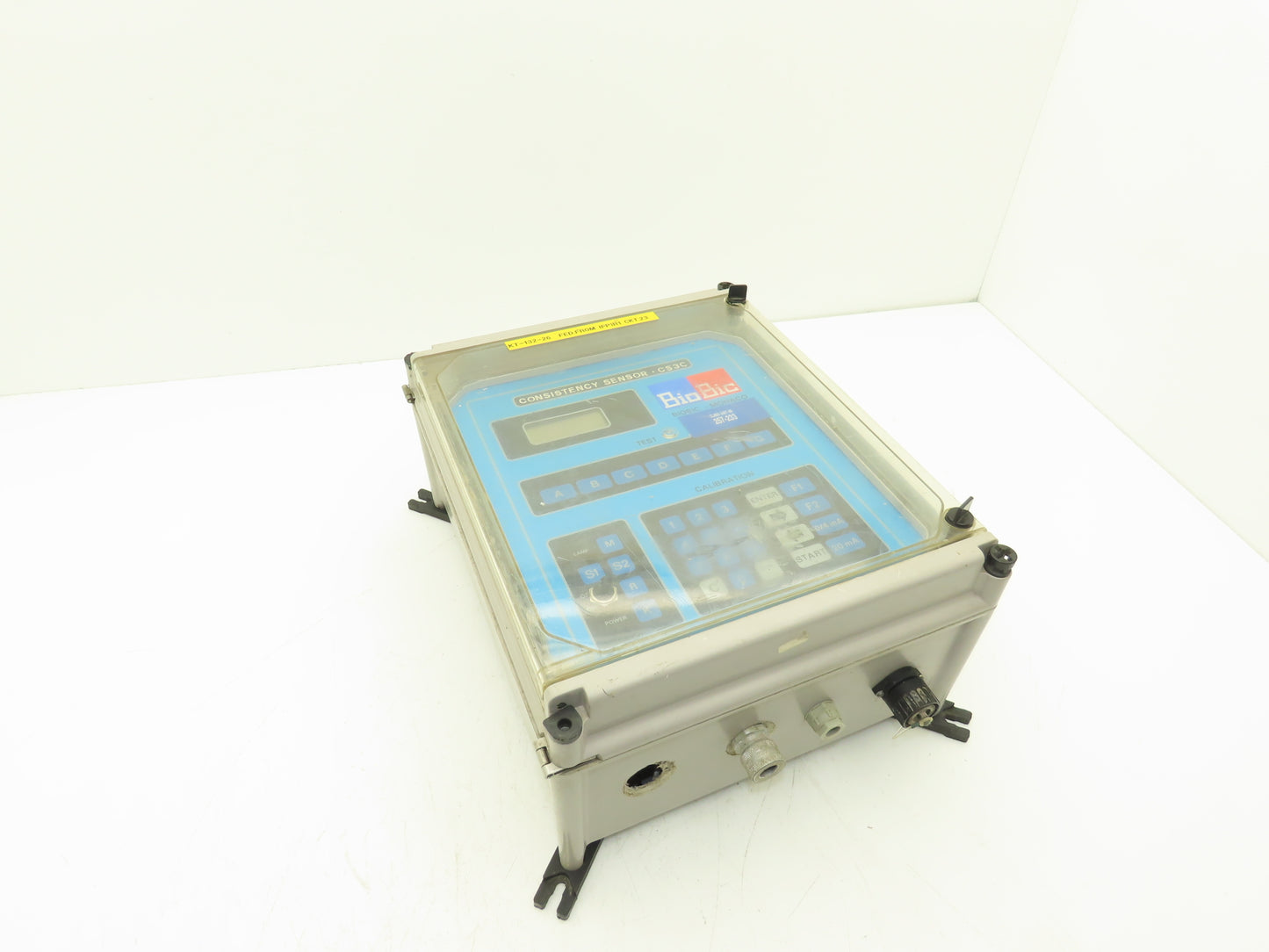 BioBic Biotec CS3C Consistency Sensor Digital Control Panel