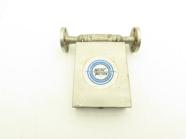 Micro Motion 25S-SS Mass Flow Sensor 1/2" Flanged Coriolis Meter